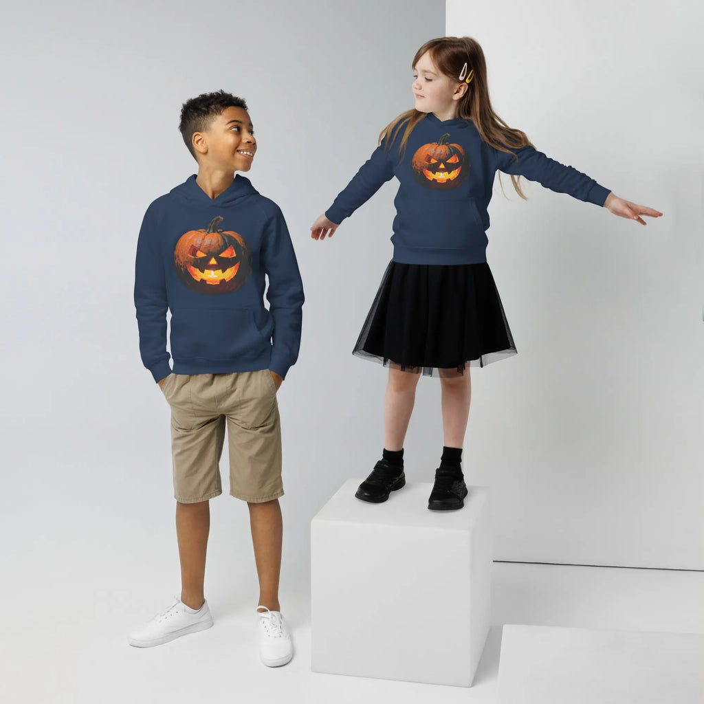 Eco-friendly pumpkin hoodie for kids - On My Road