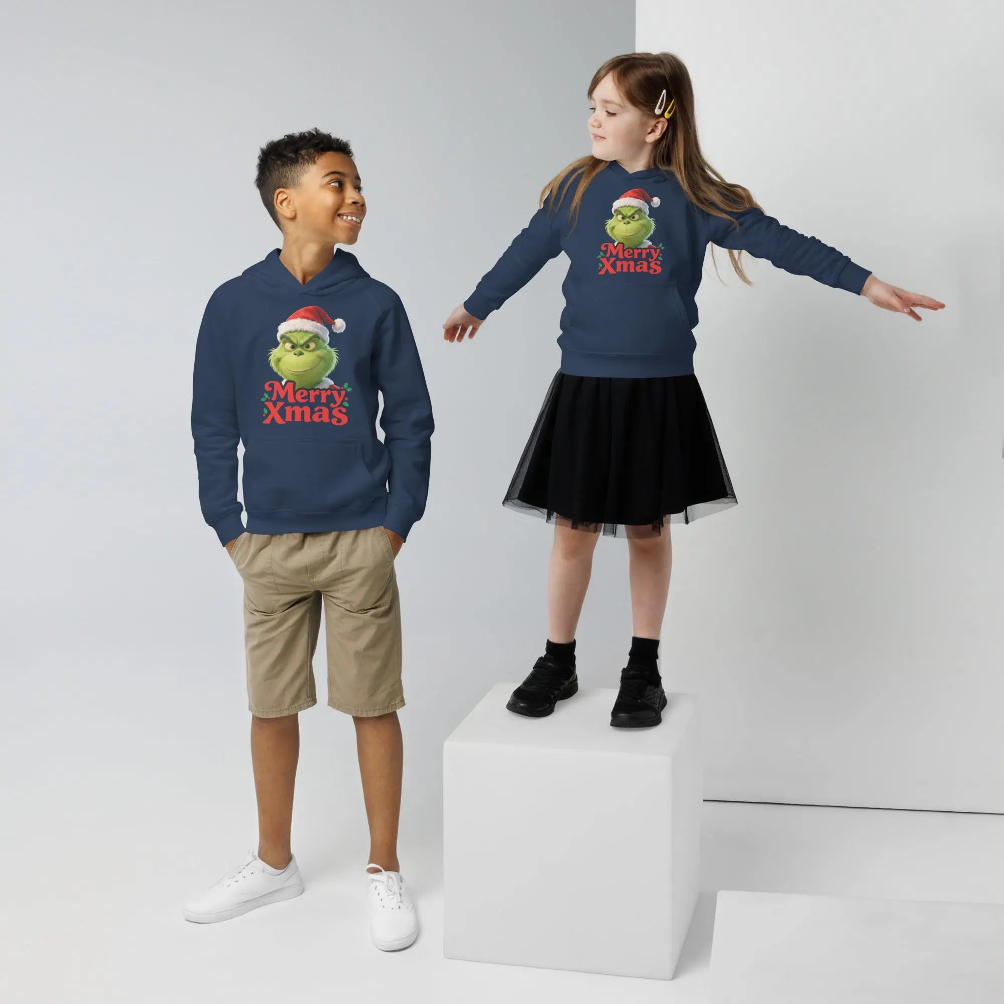 Grinch Ecological Sweatshirt (Kids)