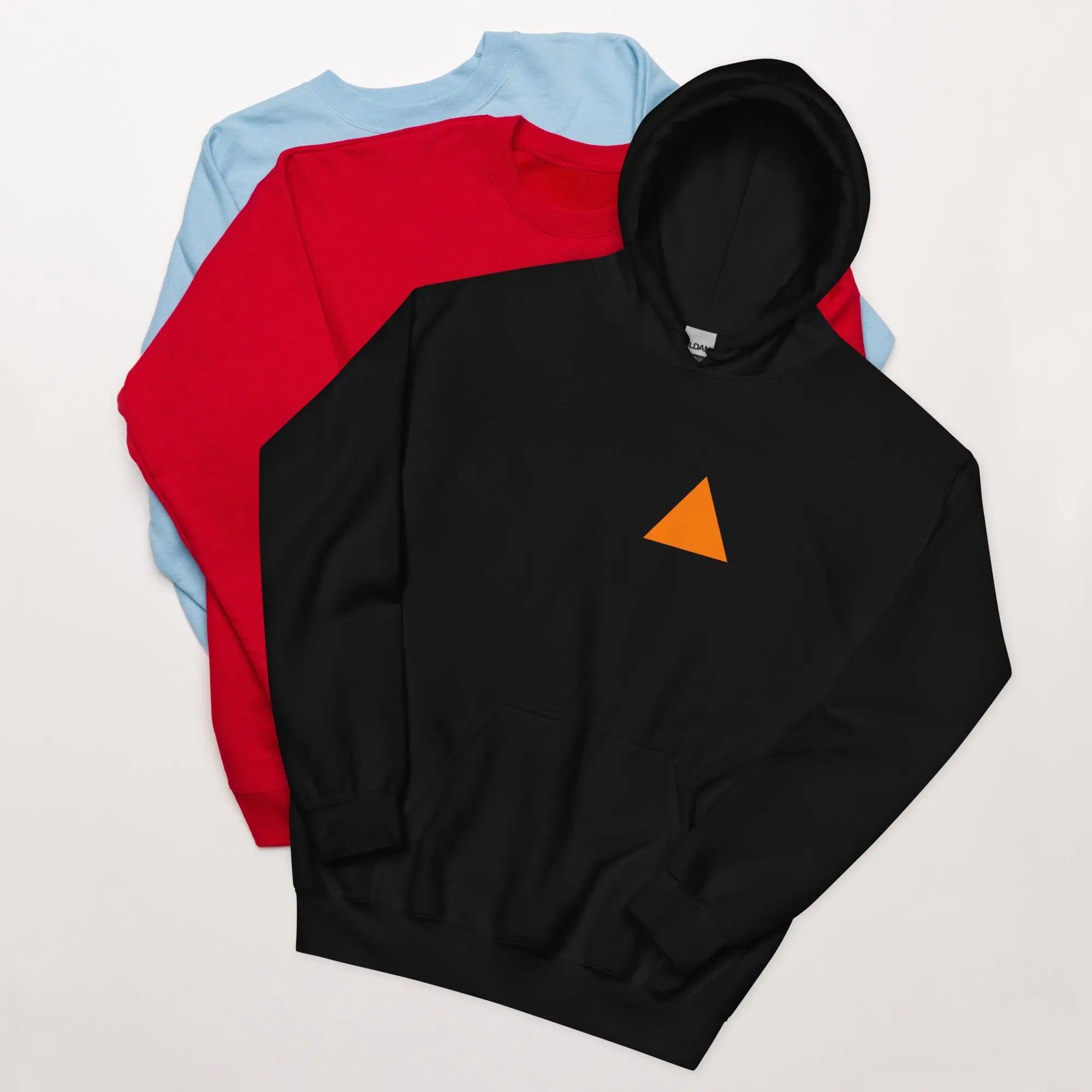 Felpa Orange Triangle